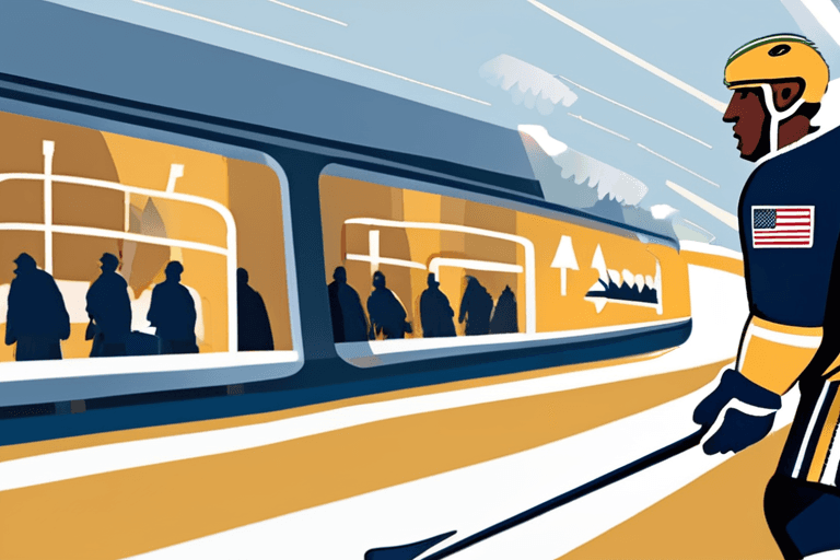 USA Hockey Chases Gold; Avalanche Derails Swiss Train