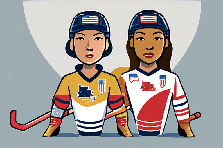 هوكي السيدات الأمريكية: الذهب ينتظر بعد الهيمنة الأولمبية!