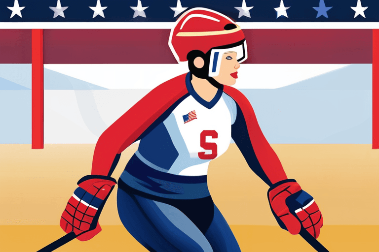 Американские хоккеистки преследуют золото после олимпийского доминирования!