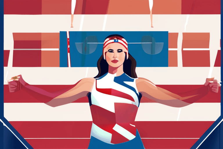 Mulheres Americanas Dominam as Olimpíadas, Miram o Ouro!