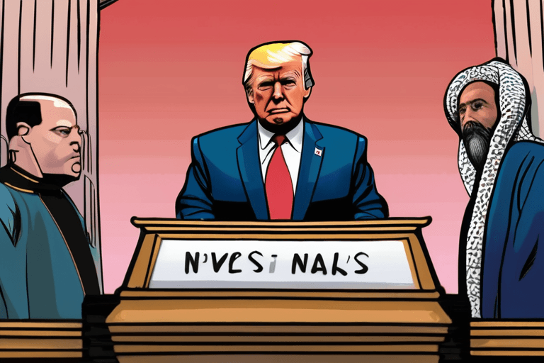 트럼프, 이란 회담에 개입할 듯, 판사, 노예 전시회 복원 명령