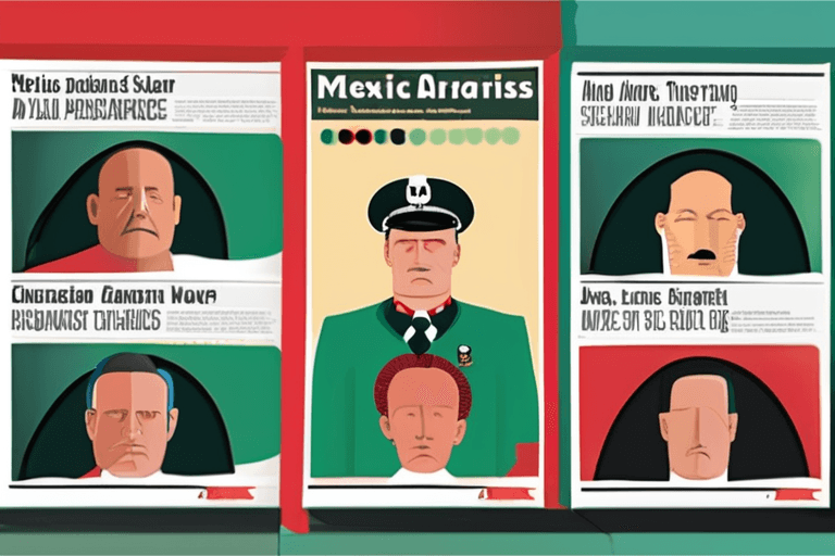 멕시코 실종 급증; 로열 메일, 실패 혐의