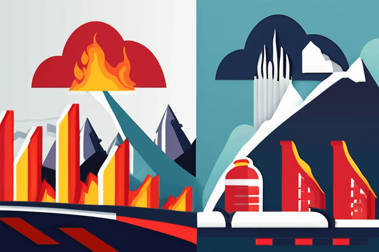 Avalanche, Incêndio, Trama e Deslocamento Dominam as Notícias