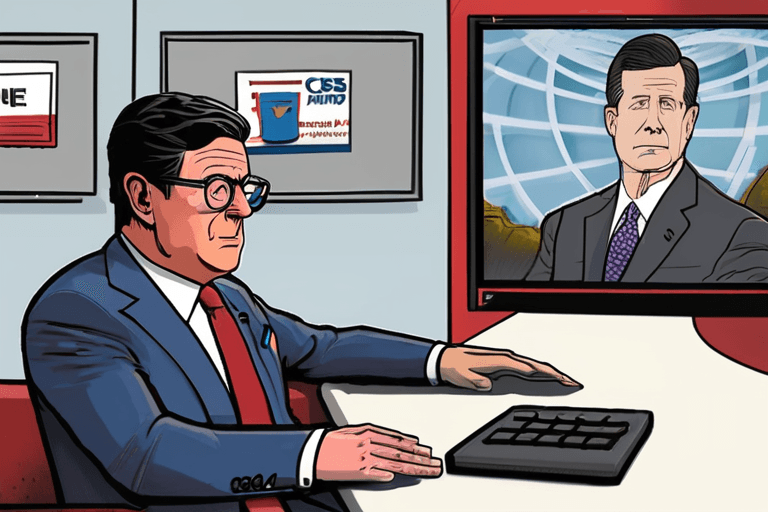 Colbert : CBS a censuré une interview à cause d'une menace de la FCC