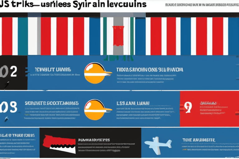 미국 공습, 시리아 대피, 기술 대기업 주목