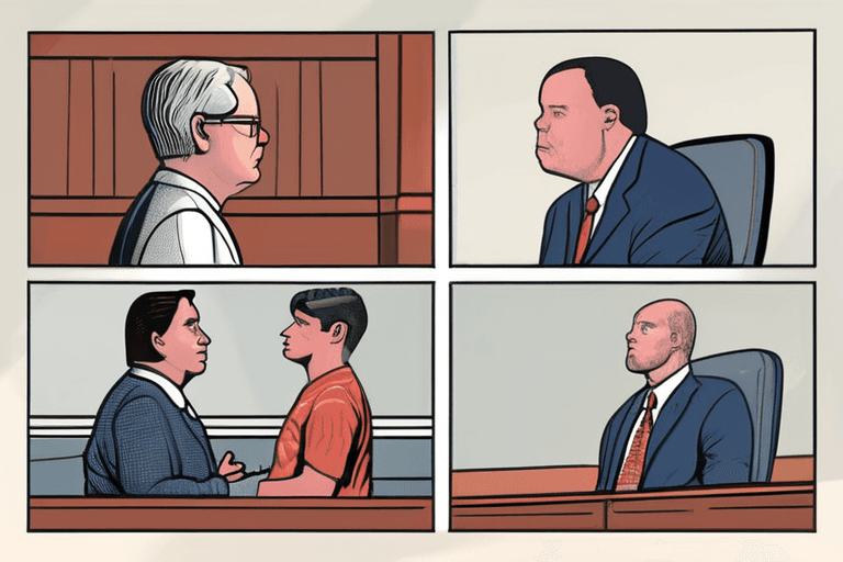 学校枪击案受害者作证，枪手父亲受审