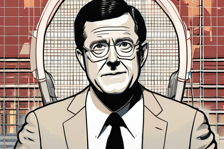 Colbert Bloqueado: Amenaza de la FCC Silencia Entrevista a Demócrata