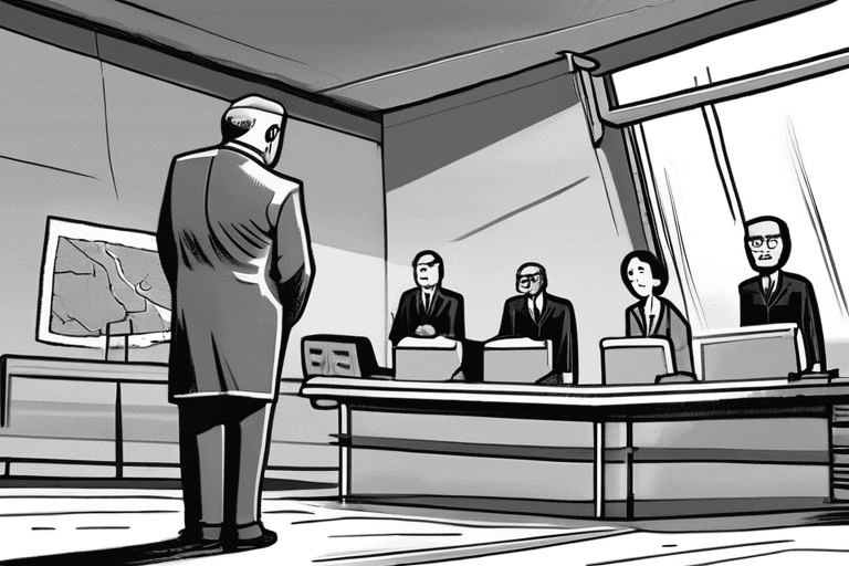 Climber on Trial, President Ousted, War Crimes Alleged