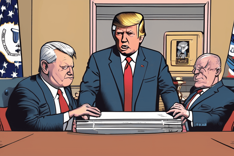 Trump poursuivi, l'héritier Kennedy critique une émission de télévision, le secret d'une enclave révélé