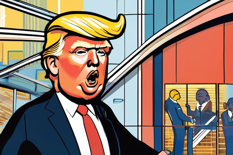 트럼프, 수십억 원 요구, 경제는 나 몰라라