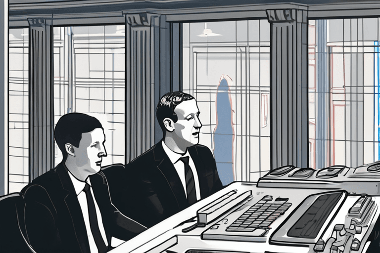 저커버그, 기술 업계의 새로운 감시 속에서 메타 옹호