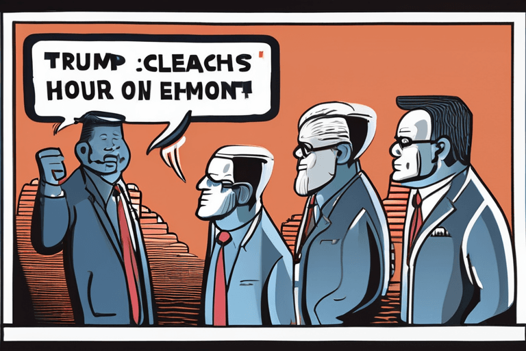 Democrats Protest Trump as Economy Sours