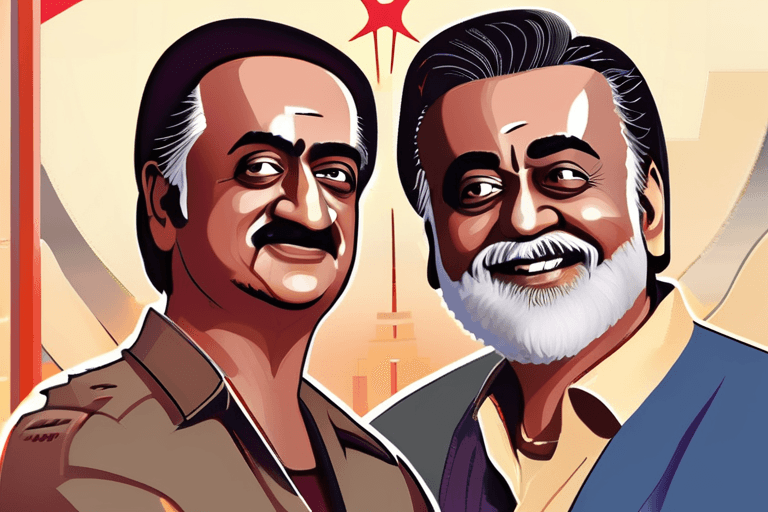 Rajinikanth & Kamal Haasan Reunite in Red Giant Film!