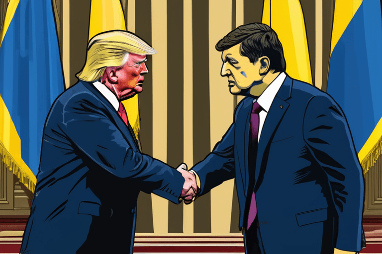URGENTE: Zelenskyy e Trump se Encontram! Fim da Guerra na Ucrânia?