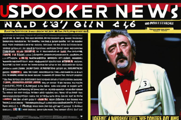 URGENT: Snooker Legend John Virgo Dead at 79