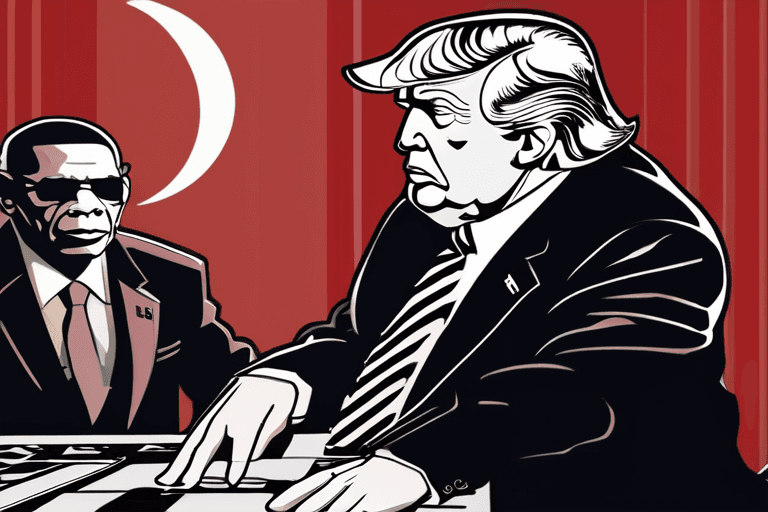 DEVELOPING: Trump Posts Racist Ape Video Targeting Obamas!