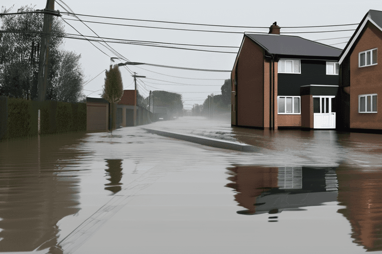 EM DESENVOLVIMENTO: Inundações na Inglaterra: Dezenas de Avisos Emitidos em Meio à Chuva Implacável!