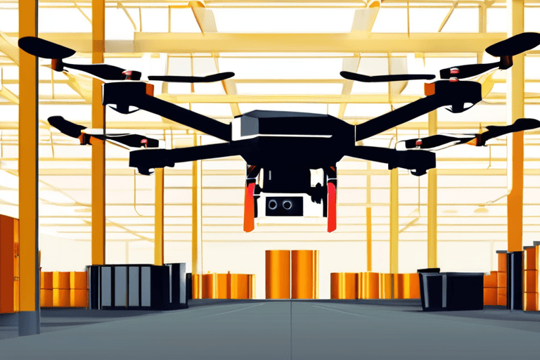 EN DÉVELOPPEMENT : Le fabricant de drones IA lève 40 millions de dollars et alimente la révolution des entrepôts !