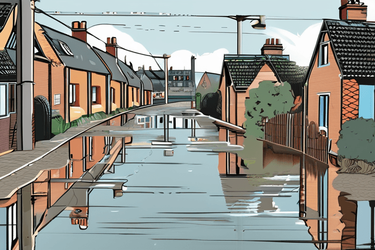 IN ENTWICKLUNG: UK-ÜBERSCHWEMMUNGEN STEHEN BEVOR: Bereiten Sie sich auf mehr Regen vor!