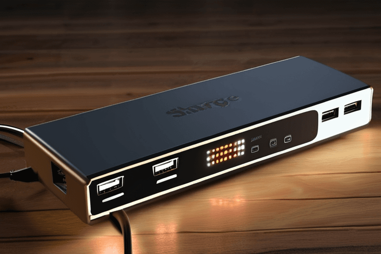 DEVELOPING: Sharge Power Bank Charges 2 Laptops, Lights Up the Night!