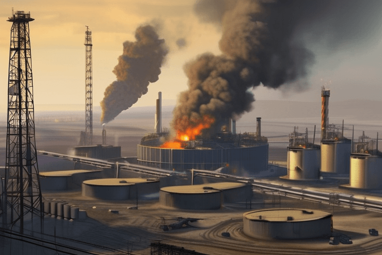 عاجل: طائرات أوكرانية مسيرة تضرب مصفاة نفط روسية أخرى!