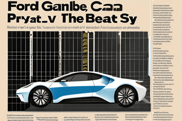 РАЗВИВАЕТСЯ: Ставка Ford на электромобили: Смогут ли они победить физику?