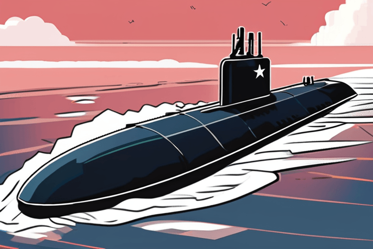 North Korea Shows Off New Nuclear Sub Amid Tensions