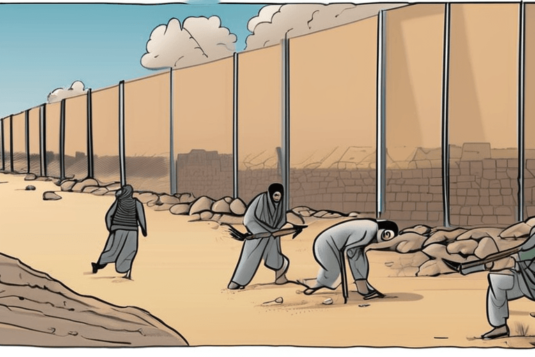 Trégua em Gaza Vacila: Centenas de Mortos Perto de Fronteira Imprecisa