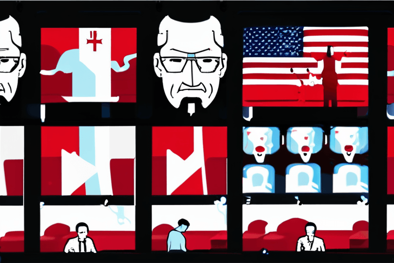 किमेल के यू.के. प्रसारण ने यू.एस. में "तानाशाही" की चेतावनी दी