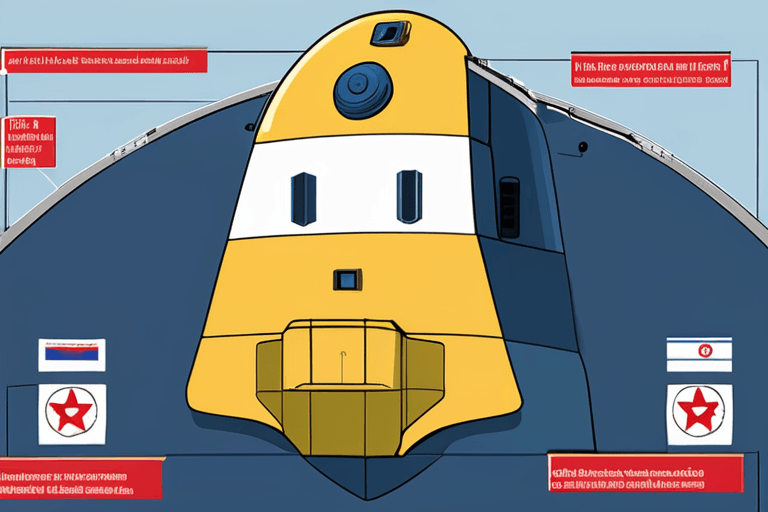 North Korea Shows Off New Nuclear Submarine Hull