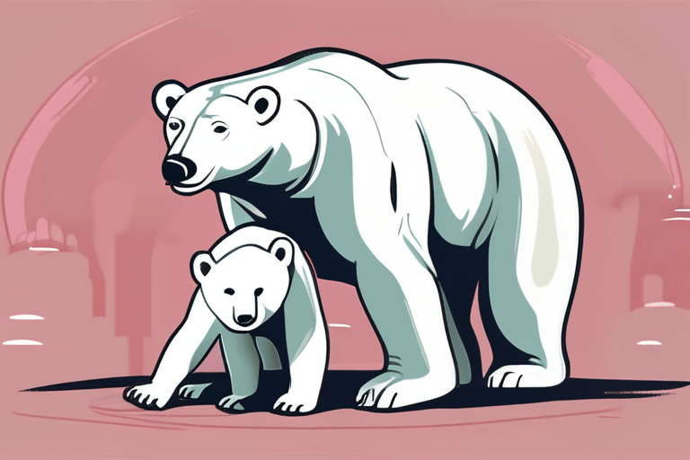 Polar Bear Motherhood Redefined: Female Bear Adopts Rare Cub