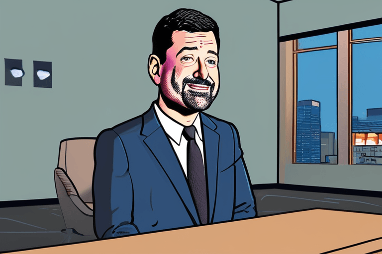 Jimmy Kimmel se emociona al agradecer a los fanáticos por ayudarlo a sobrevivir un tumultuoso 2025