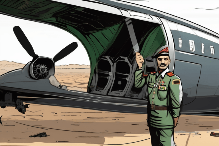 "Главный генерал Ливии погиб в катастрофе турецкого самолета"