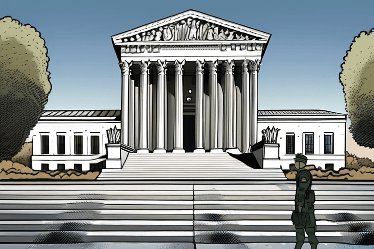 सर्वोच्च न्यायालय के नियम ट्रम्प की राष्ट्रीय गार्ड की तैनाती को संघीय कानून का उल्लंघन