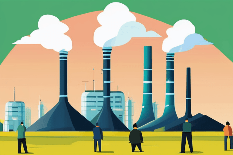 A Linha Plana da China: Emissões de Carbono Permanecem Estáveis em Meio a Preocupações Globais com o Clima