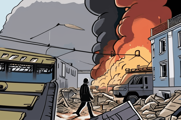 Война России и Украины длится 1 400 дней: разрушительный взрыв в Москве уносит жизни