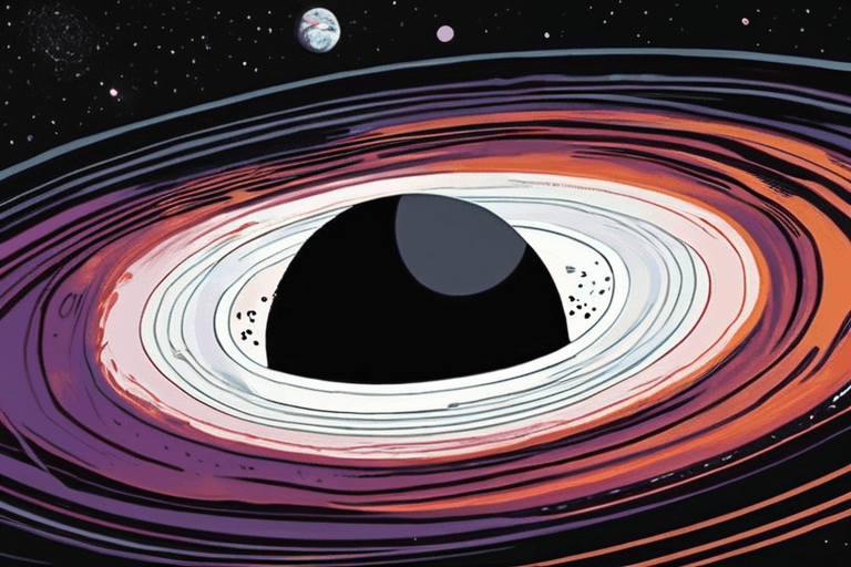 Los agujeros negros inspiran arte: un nuevo libro explora el cosmos a través de la creatividad