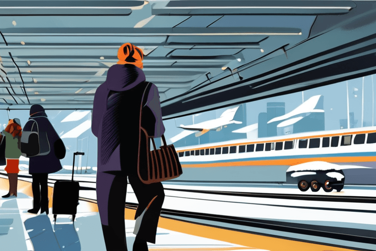 Tormenta Invernal Desata Caos en Viajes; Miles de Vuelos Cancelados