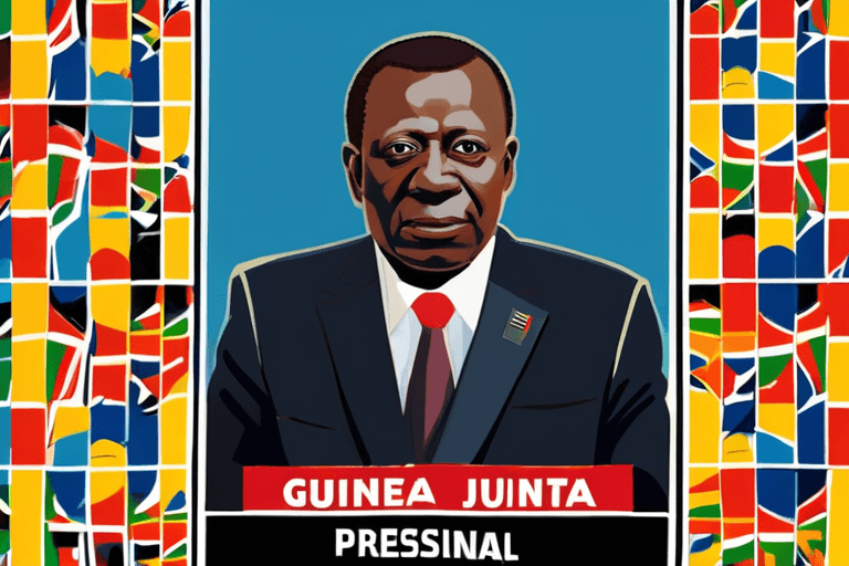 Guinea Junta Leader Eyes Presidency Amid Opposition Ire