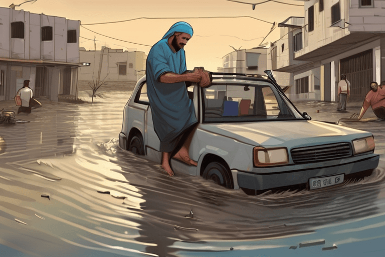 가자 지구 이재민들, 끊임없는 홍수에 직면; 더 많은 비 예보