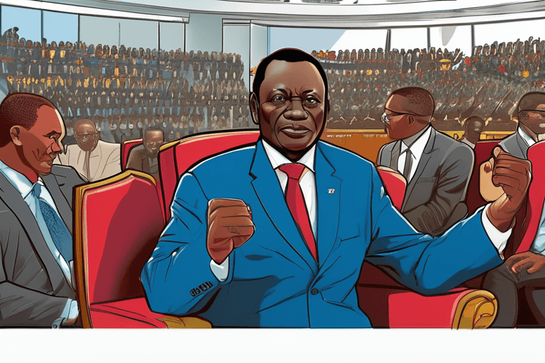 Le chef de la junte guinéenne en passe de remporter la présidence, suscitant la colère de l'opposition