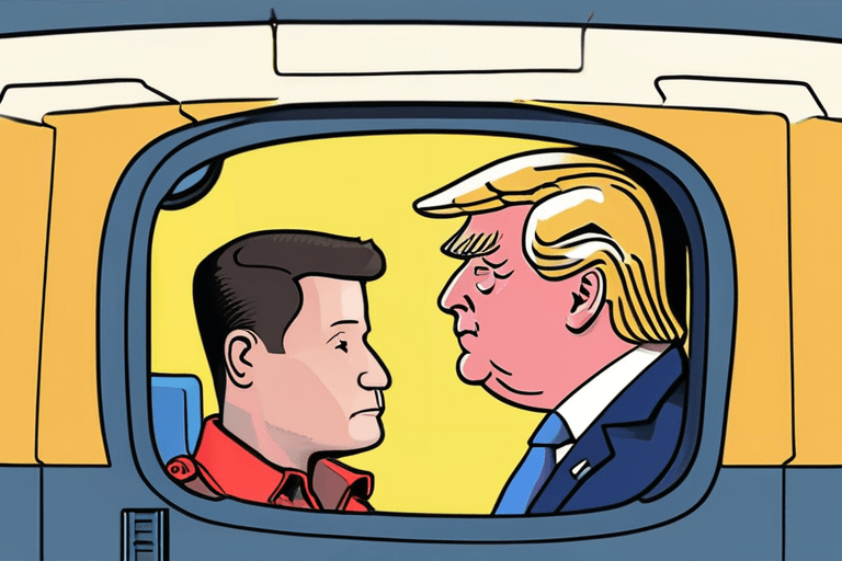 ज़ेलेंस्की ने ट्रम्प की वार्ता से पहले युद्ध समाप्त करने के लिए "कुछ भी" करने का संकल्प लिया