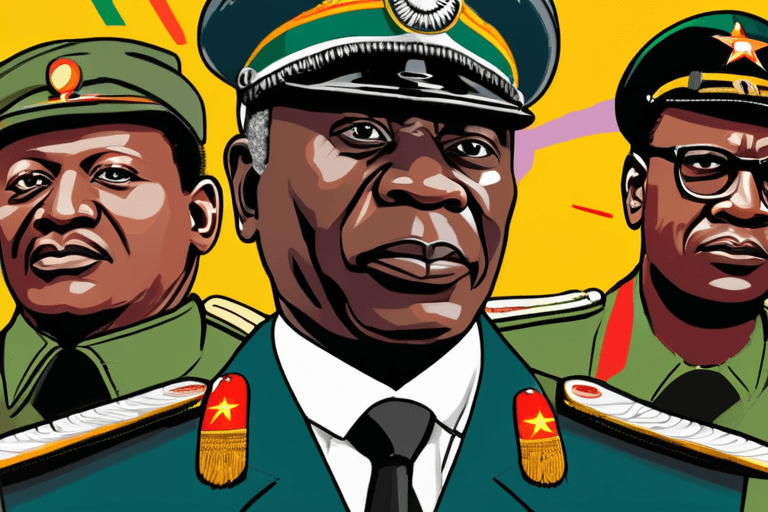 기니 군부 지도자, 대통령직 노려…야당은 반발