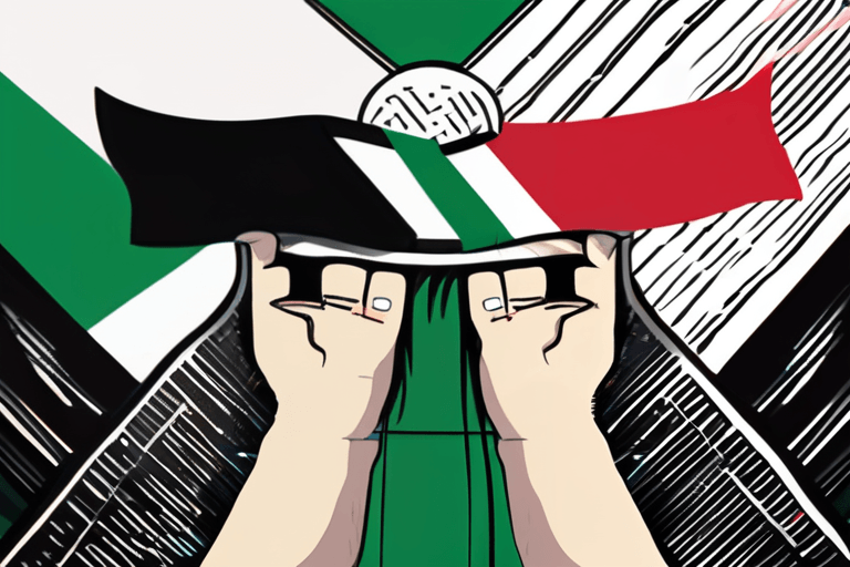 AI ने फ़िलिस्तीनी अस्तित्व के चित्रण को नफ़रत के रूप में चिह्नित किया