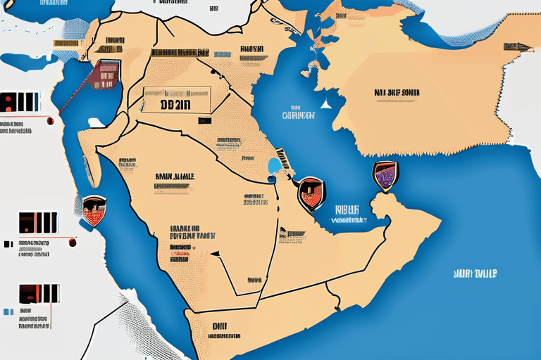 Ataques de Israel en 2025: Mapa animado muestra seis naciones como objetivos