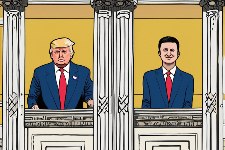 Trump, Selenskyj diskutieren über Frieden in der Ukraine: Fortschritte durch Kernfragen verlangsamt