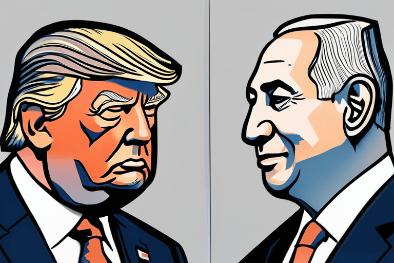 মধ্যপ্রাচ্যের উত্তেজনার মধ্যে ফ্লোরিডায় ট্রাম্প-নেতানিয়াহুর সাক্ষাৎ