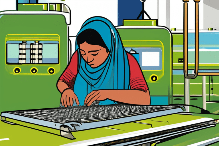 بنغلاديش تنسج صناعة ملابس أكثر اخضرارًا