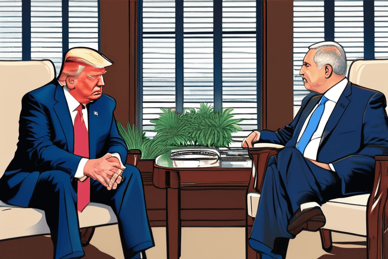 ट्रंप, नेतन्याहू ने फ्लोरिडा बैठक में मध्य पूर्व तनाव पर चर्चा की