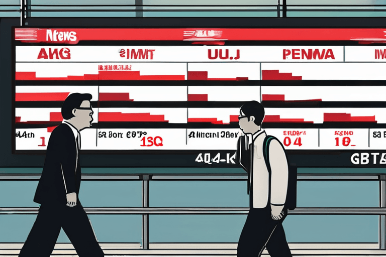 Asiatische Aktien bereiten sich auf Verluste vor, da der US-Abstieg belastet